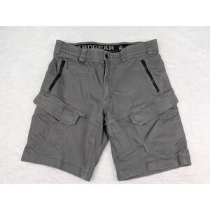 Alaskan‎ Hardgear by Duluth Cargo Shorts Men's 38 Gray Relaxed Fit Heavy Canvas